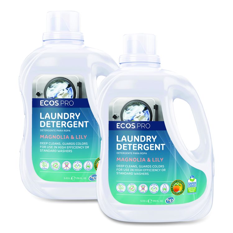 Laundry Detergent Liquid, Magnolia and Lily Scent, 170 oz Jug, 2/Carton