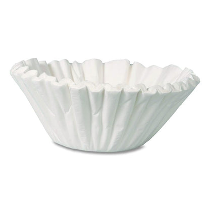 Coffee/Tea Brewer Filters, Flat Bottom, 50/Pack, 60 Packs/Carton