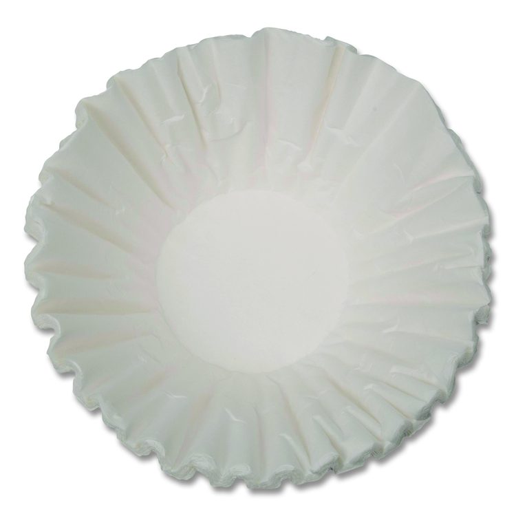 Commercial Coffee Filters, 6 gal Urn Style, Flat Bottom, 36/Cluster, 7 Clusters/Carton