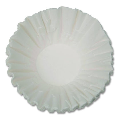 Commercial Coffee Filters, 10 gal Urn Style, Flat Bottom, 25/Cluster, 10 Clusters/Carton