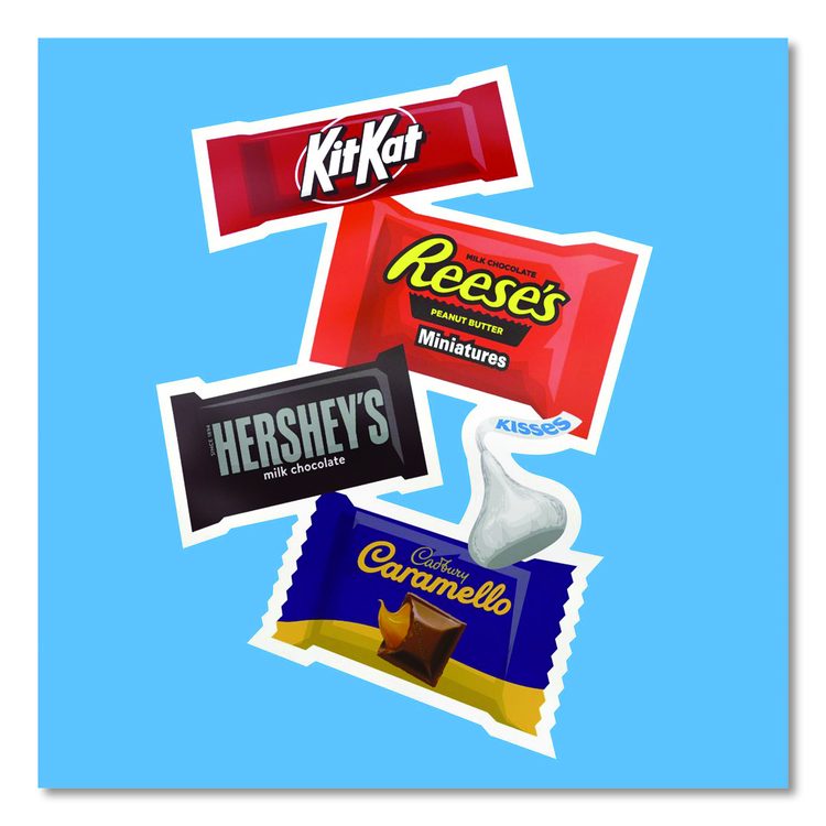 Assorted Minis Value Pack, Assorted Chocolates, 57.18 oz Bag, 210 Pieces