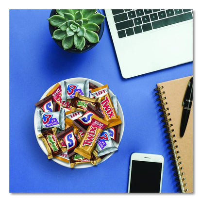 Minis Variety Pack, Chocolate, 49.44 oz Bag, 180 Pieces
