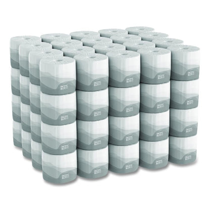 Pacific Blue Basic Bathroom Tissue, Septic Safe, 2-Ply, White, 550 Sheets/Roll, 80 Rolls/Carton