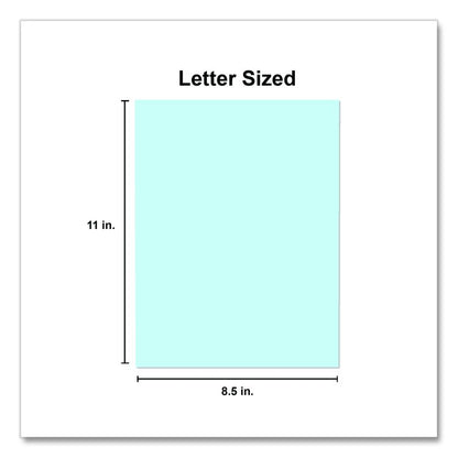Deluxe Colored Paper, 20 lb Bond Weight, 8.5 x 11, Blue, 500/Ream