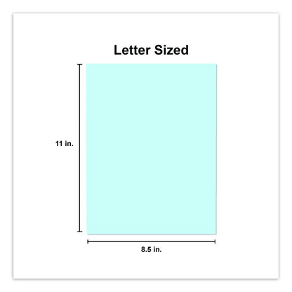Deluxe Colored Paper, 20 lb Bond Weight, 8.5 x 11, Blue, 500/Ream