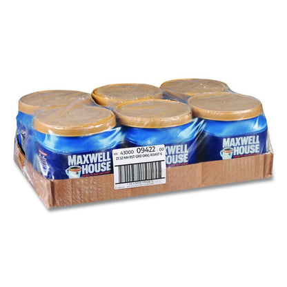 Coffee, Original, 27.5 oz Canister, 6/Carton