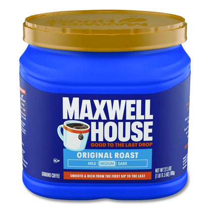 Coffee, Original, 27.5 oz Canister, 6/Carton