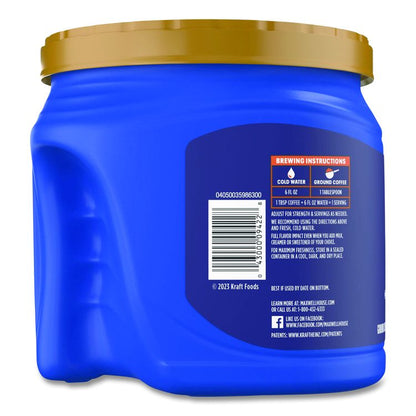 Coffee, Original, 27.5 oz Canister, 6/Carton