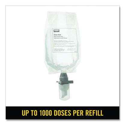 TC Clean Seat Foaming Refill, Unscented, 400 mL Box, 12/Carton