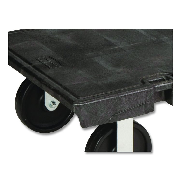 Platform Truck, 2,000 lb Capacity, 24 x 48 x 7, Black
