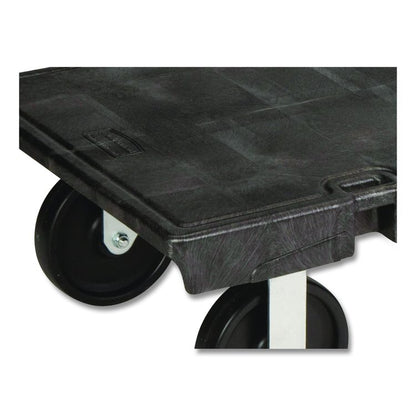 Platform Truck, 2,000 lb Capacity, 24 x 48 x 7, Black