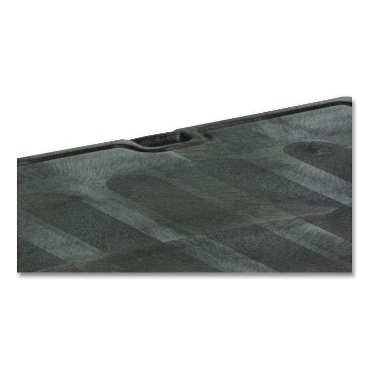 Platform Truck with 8" Polyolefin Casters, 2,000 lb Capacity, 30 x 60 x 7, Black