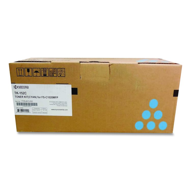 TK152C Toner, 6,000 Page-Yield, Cyan