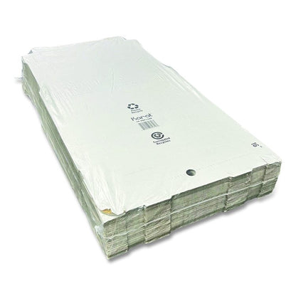 Corrugated Pizza Boxes, 16 x 16 x 1.97, White/Brown, 50/Carton
