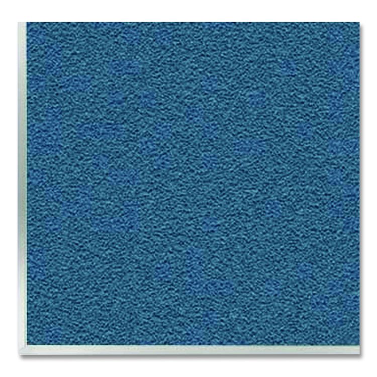 Vinyl Bulletin Board with Aluminum Frame, 87.91" x 48.5", Ocean Surface, Satin Aluminum Frame