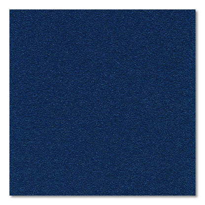 Vinyl Bulletin Board with Aluminum Frame, 87.91" x 48.5", Navy Surface, Satin Aluminum Frame