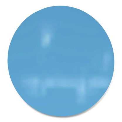 Coda Low Profile Circular Magnetic Glassboard, 24 x 24, Denim Surface