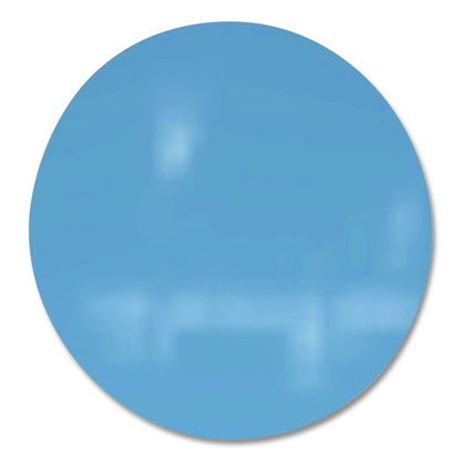 Coda Low Profile Circular Magnetic Glassboard, 36 x 36, Denim Surface