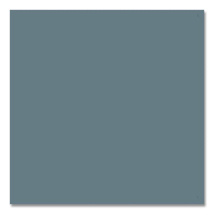 Coda Low Profile Circular Magnetic Glassboard, 48 x 48, Smoke Surface