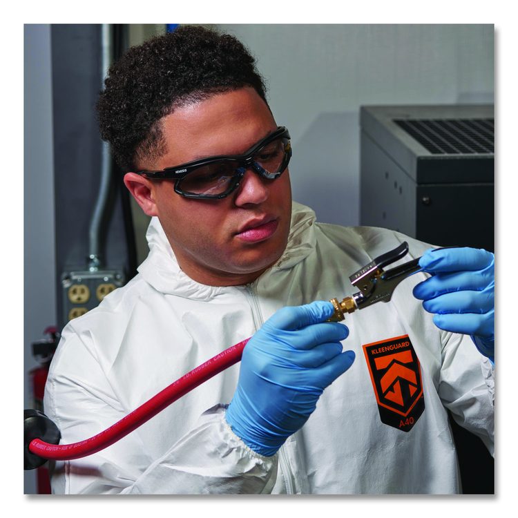Nemesis Foam Gasket Attachable Eyewear Accessory, Black, 24/Carton