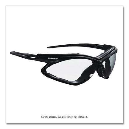 Nemesis Foam Gasket Attachable Eyewear Accessory, Black, 24/Carton