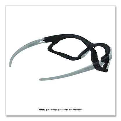 Nemesis Foam Gasket Attachable Eyewear Accessory, Black, 24/Carton