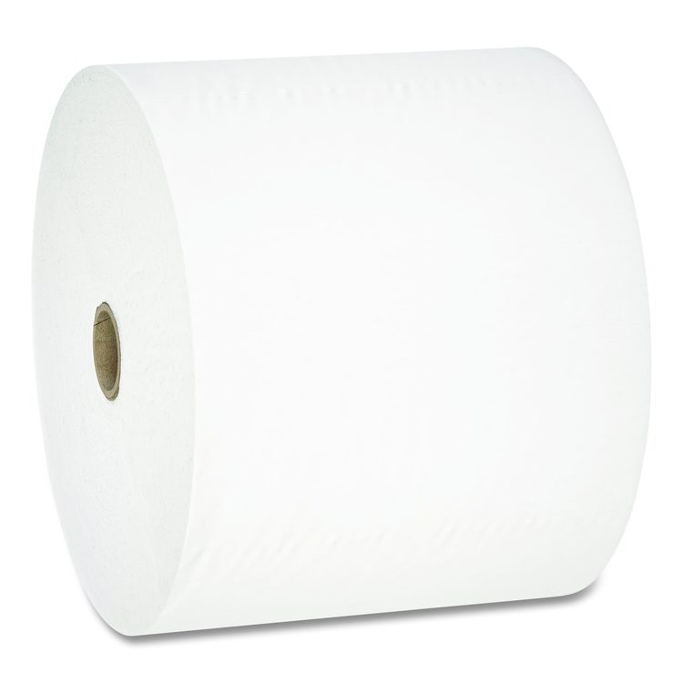 Essential Small Core High-Capacity Standard Roll Toilet Paper, 1-Ply, White, 2,200 Sheets/Roll, 36 Rolls/Carton