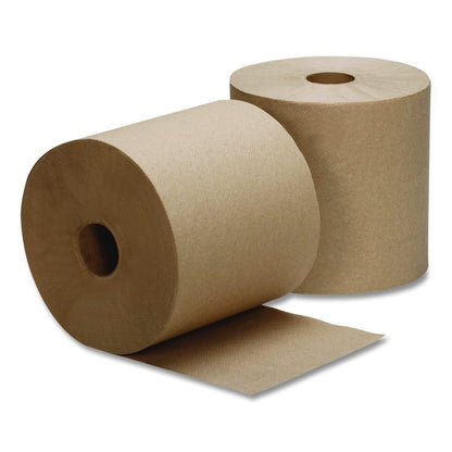 8540016671043, SKILCRAFT Hardwound Roll Paper Towel, 1-Ply, 8" x 1,000 ft, Brown, 6/Carton