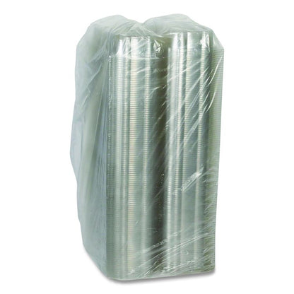 Hoagie Hinged Lid Container, 9 x 5.5 x 3.2, Clear, Plastic, 220/Carton