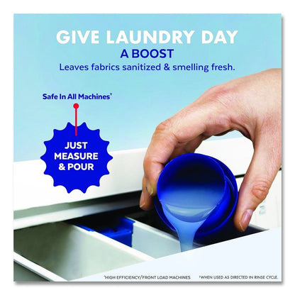 Laundry Sanitizer, Crisp Linen Scent, 21 oz Bottle, 6/Carton