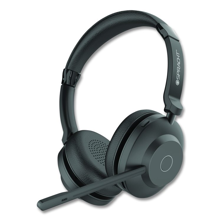 Blues Combo Binaural Headset, Over The Ear, Black