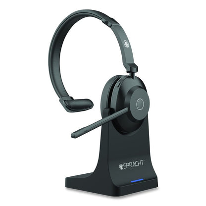 Blues Combo Monaural Headset, Over The Head, Black