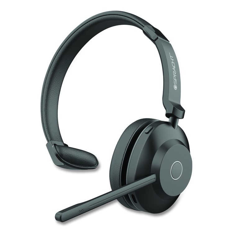 Blues Combo Monaural Headset, Over The Head, Black