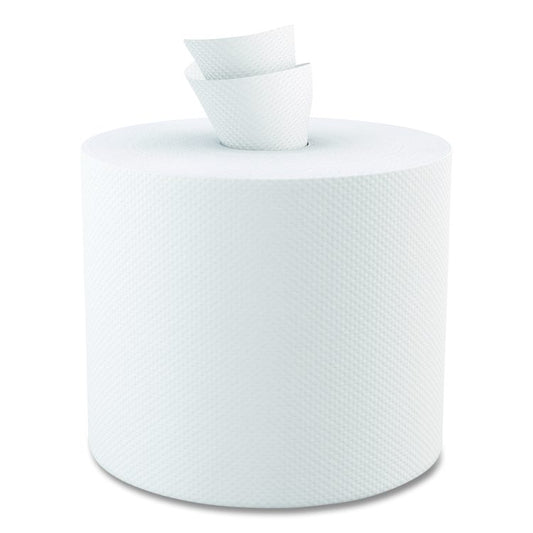Select Center-Pull Paper Towels, 2-Ply, 7.3 x 10, White, 600/Roll, 6 Rolls/Carton