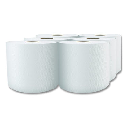 Select Center-Pull Paper Towels, 2-Ply, 7.3 x 10, White, 600/Roll, 6 Rolls/Carton
