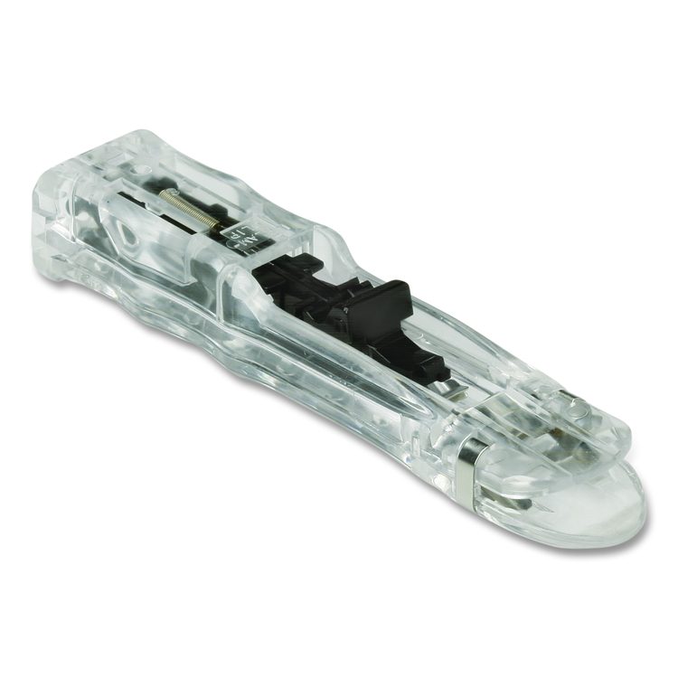 7510013926964, SKILCRAFT Clam Clip Dispenser, Small, Non-Corrosive, Silver, Dozen