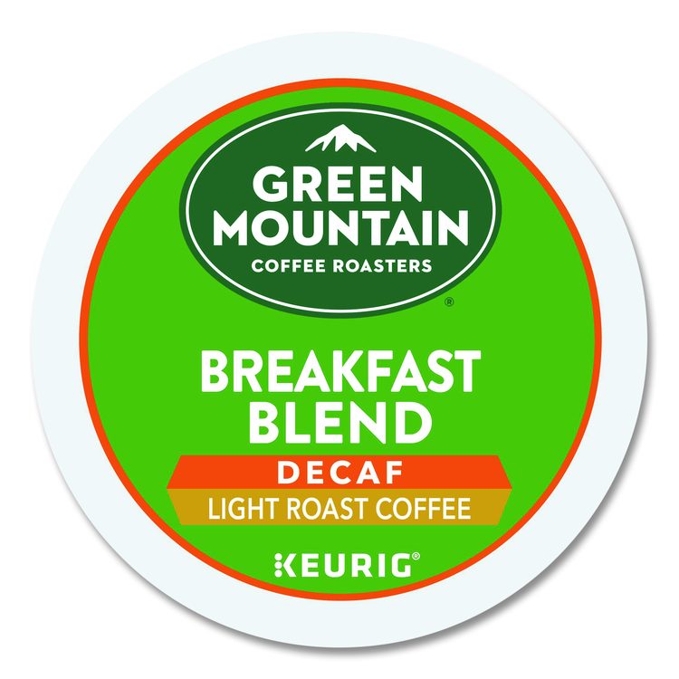 Breakfast Blend Decaf Coffee K-Cups, 96/Carton