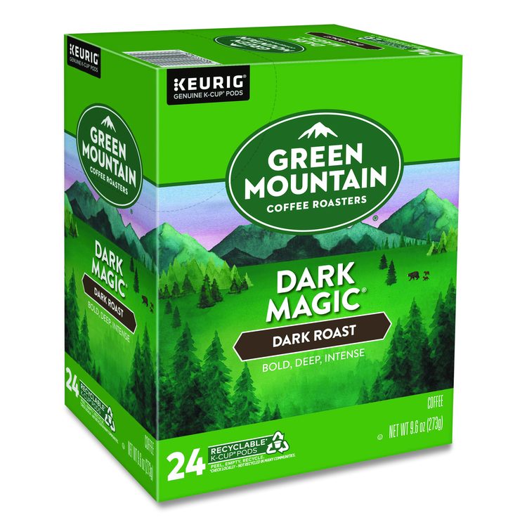Dark Magic Extra Bold Coffee K-Cups, 24/Box