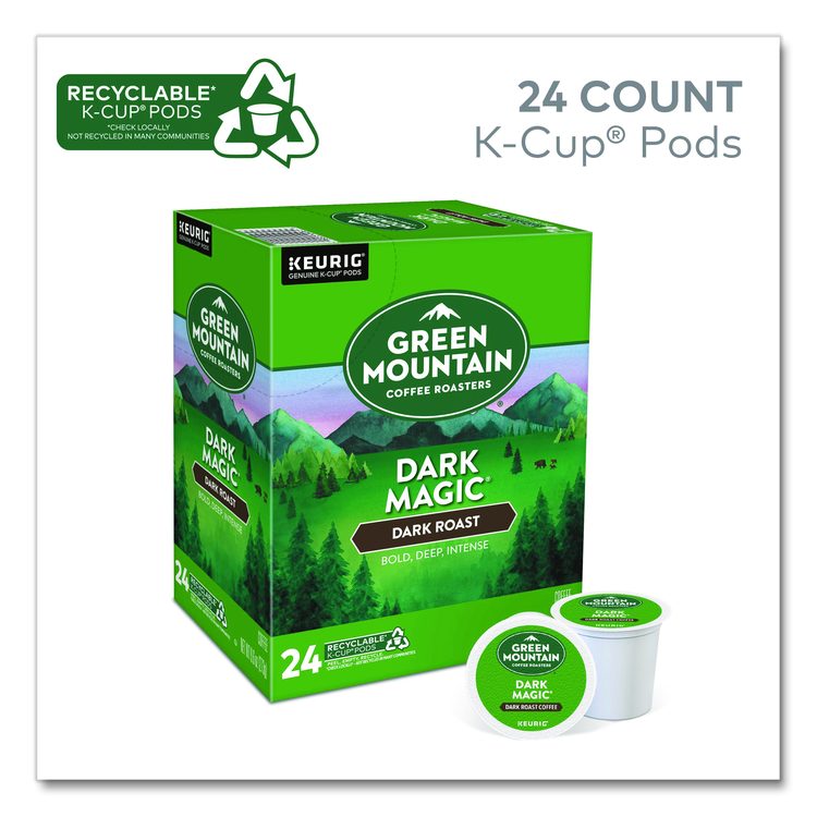 Dark Magic Extra Bold Coffee K-Cups, 24/Box