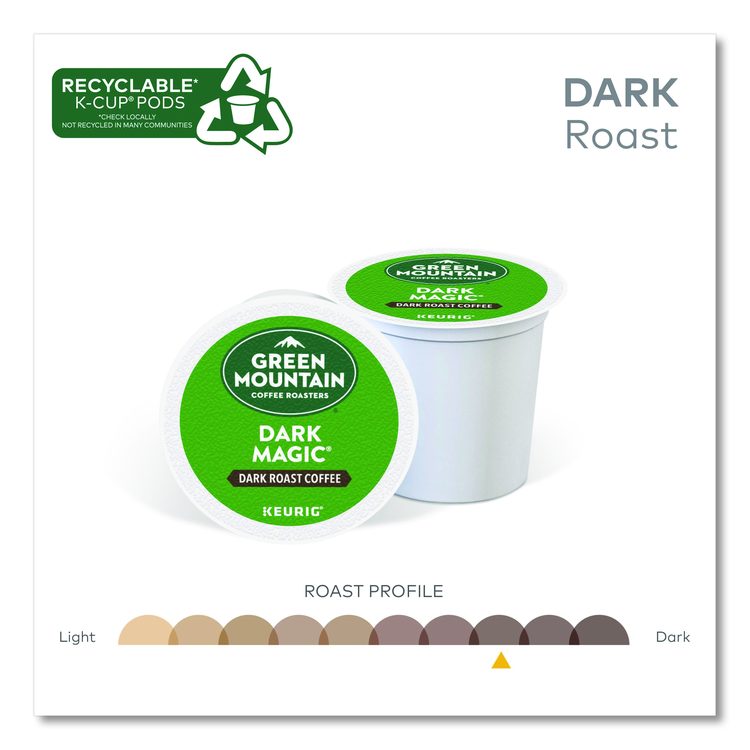 Dark Magic Extra Bold Coffee K-Cups, 96/Carton