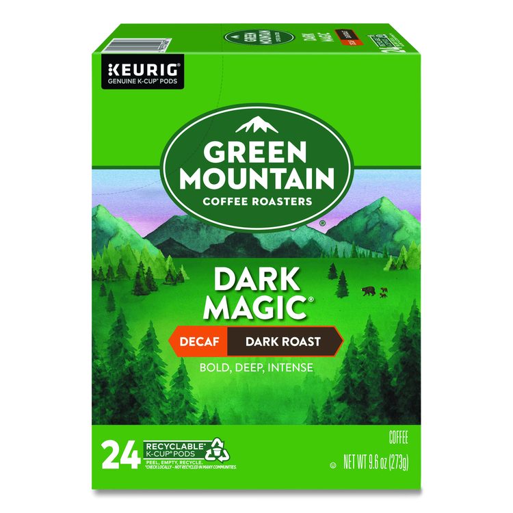 Dark Magic Decaf Extra Bold Coffee K-Cups, 24/Box
