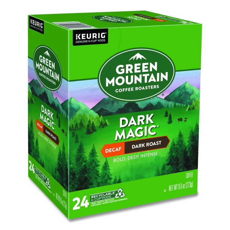 Dark Magic Decaf Extra Bold Coffee K-Cups, 24/Box