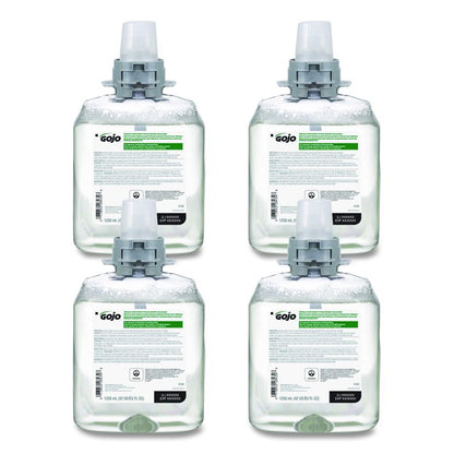Green Certified Foam Hand Cleaner Refill, Unscented, 1,250 mL, 4/Carton