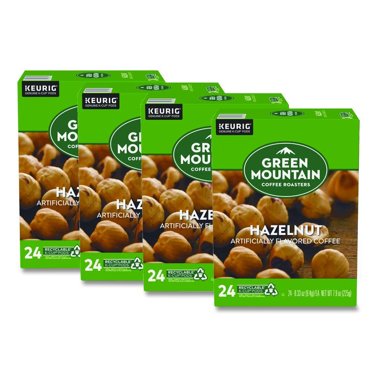 Hazelnut Coffee K-Cups, 96/Carton