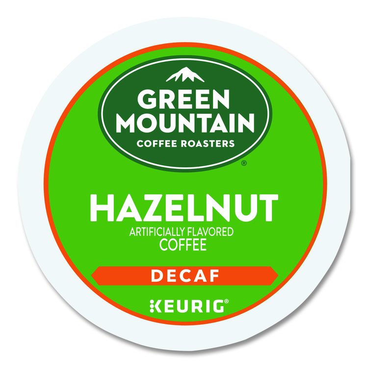 Hazelnut Decaf Coffee K-Cups, 24/Box