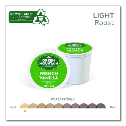 French Vanilla Coffee K-Cup Pods, 24/Box