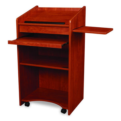 Aristocrat Non-Sound Lectern, 25 x 20 x 46, Cherry