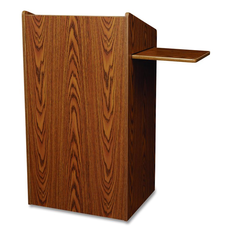 Aristocrat Non-Sound Lectern, 25 x 20 x 46, Oak