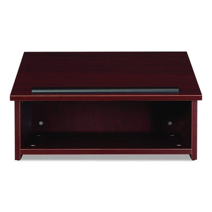 Tabletop Lectern, 23.75 x 19.88 x 13.75, Mahogany