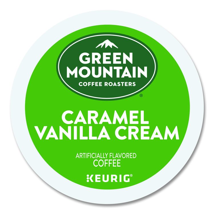Caramel Vanilla Cream Coffee K-Cups, 24/Box